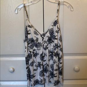 American Eagle Floral Tank Top